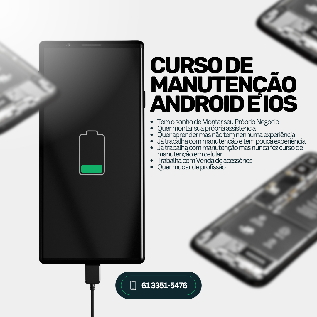 Curso de Manutenção Presencial Android e IOS