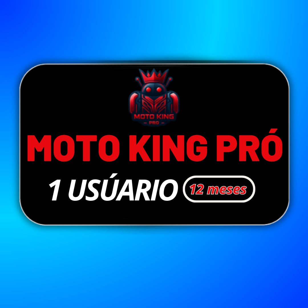 Moto King Pró - 12 Meses