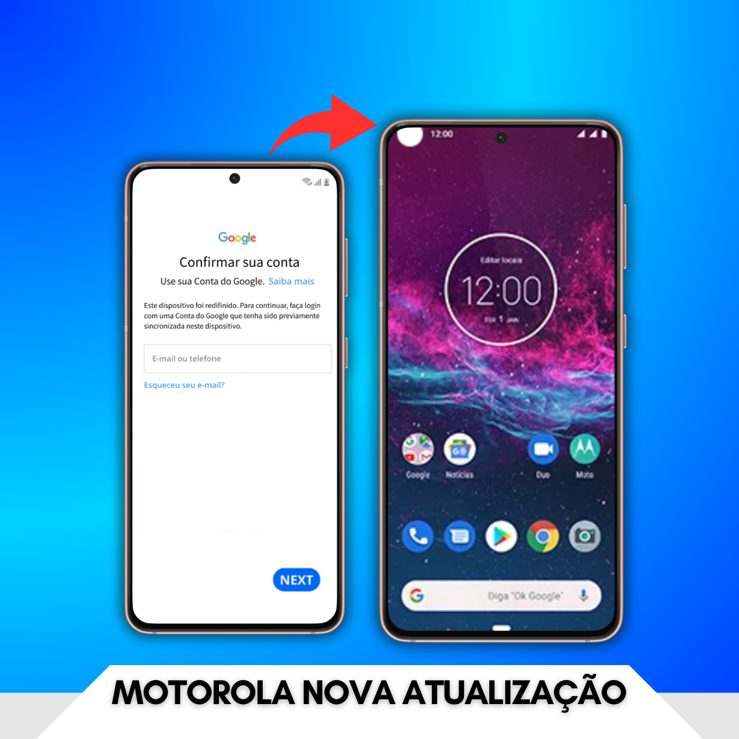 Conta Google: Motorola Qualcomm Android 15 - 16
