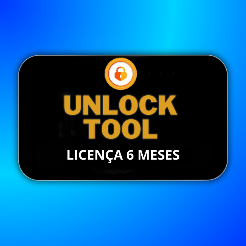 UnlockTool: Licença 6 meses
