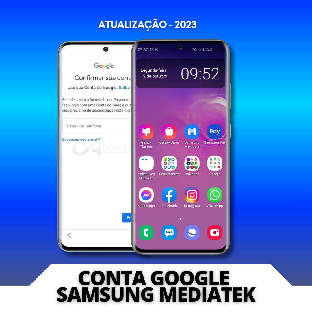 Conta Google [2023]: Samsung Mediatek