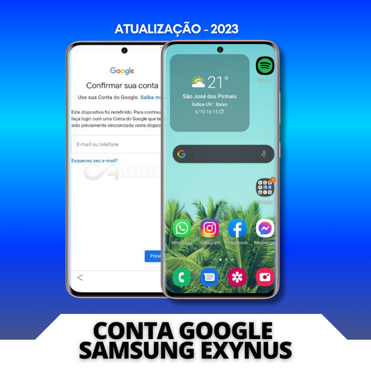 Conta Google [2023]: Samsung Exynus