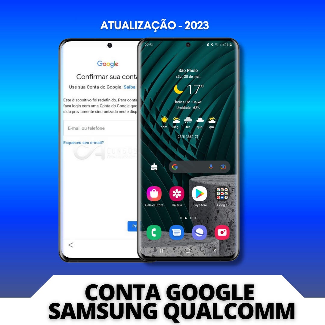Conta Google [2023]: Samsung Qualcomm