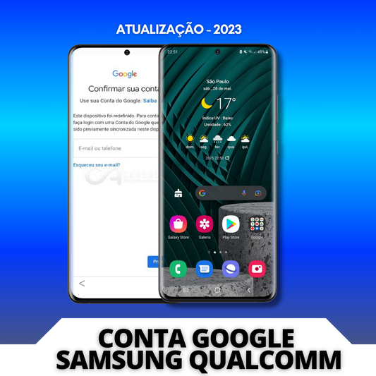 Conta Google [2023]: Samsung Qualcomm