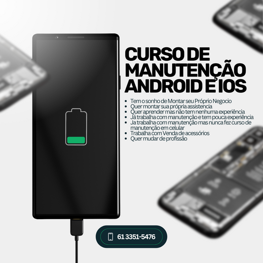 Curso de Manutenção Presencial Android e IOS