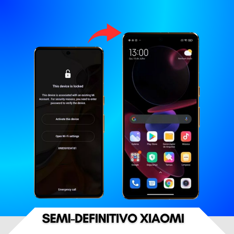 Conta Mi Semi-Definitivo: Xiaomi