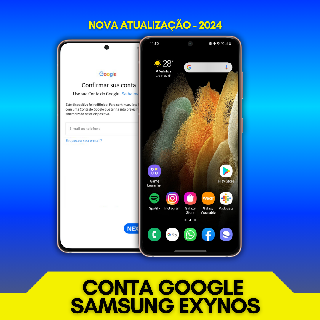 Conta Google: Samsung Exynos [Nova Segurança]