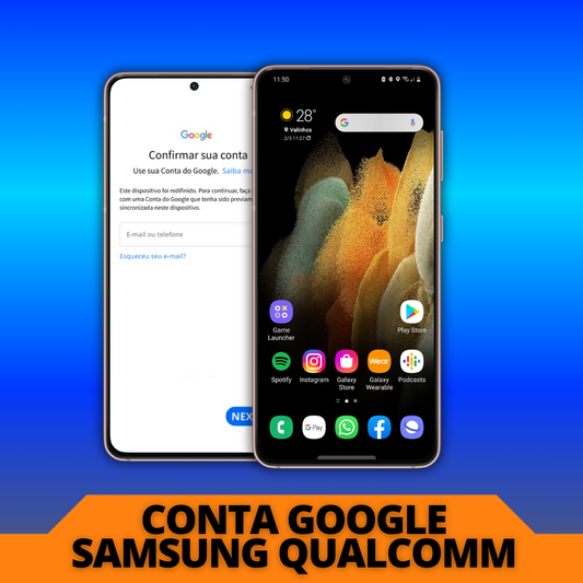 Conta Google: Samsung Qualcomm [Nova Segurança]