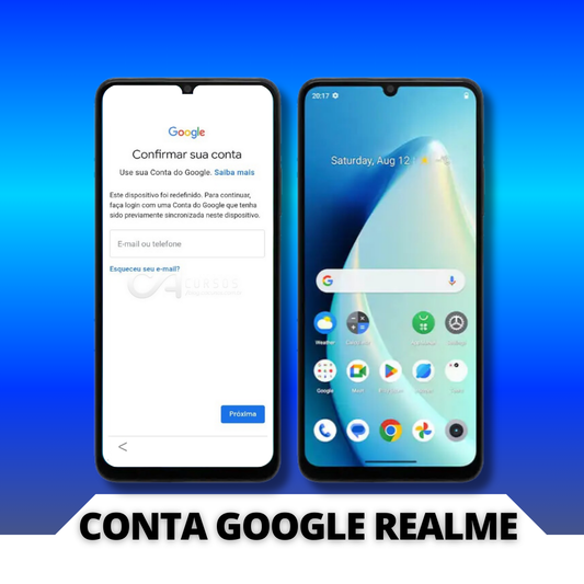 Conta Google: Realme